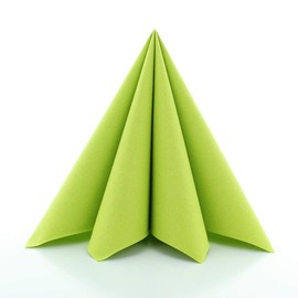 Sovie Horeca Airlaid Napkins in Gold, 40 x 40 cm High Quality Disposable Napkins Extremely Absorbent and Fabric-Similar Ideal for Weddings & Parties Pack of 50