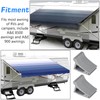 2 Sets RV Awning Arm Slider Catch Kit, 830472P002 Replace