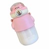 Water Bottle 620ML Large Capacity Cute Bear Shape Portable Plastic