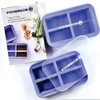 FOODBLOX by TWO2s 2 pk Silicone Freezer Molds with Lid.