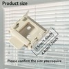 Lihopefe Universal Replacement for Roller Shade Metal Mounting Brackets Roller