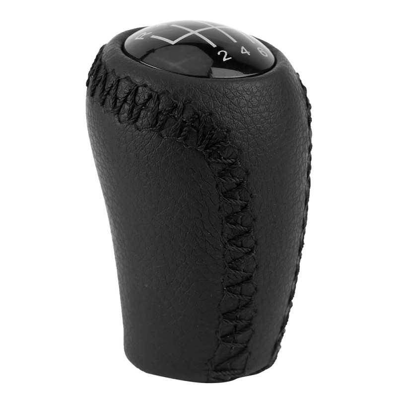 Leather Gear Stick Shift Knob Cover for Mazda 3 BK