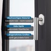 Stahlia Window Handles Brushed Stainless Steel (Pack of 4) Window