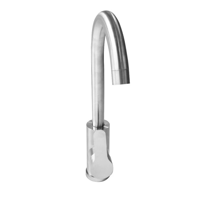 HarborFlow Stainless Kitchen Sink Faucet Brushed Nickel Single Handle Sprayer
