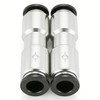 Closmos Pneumatic Push to Connect Fitting Check Valve 1/4" OD
