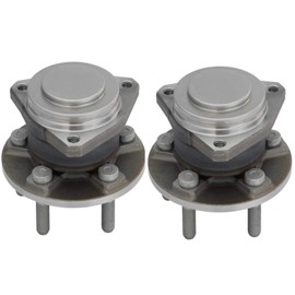AutoShack Front Wheel Hub Bearing Pair of 2 Driver and Passenger Side Replacement for 2012-2023 Dodge Charger 2012-2023 Challenger 2012-2023 Chrysler 300 3.6L 5.7L 6.2L 6.4L V6 V8 RWD 5-Lug HB613327PR