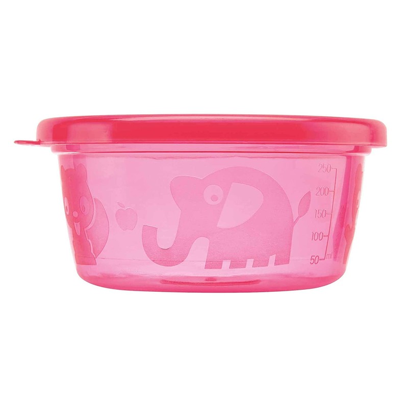 Nûby snack pots, 300 ml, 3 m + (Pack of