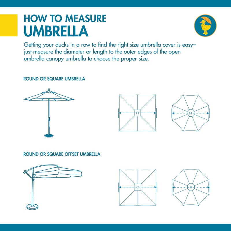 DUCKCOVERS Essential Water-Resistant 9 Foot Umbrella Cover, patio umbrella cover