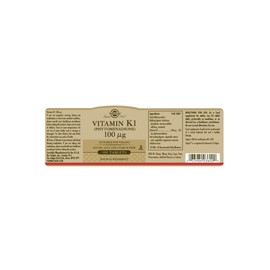 Solgar Vitamin K1 100 μg 100 tabs