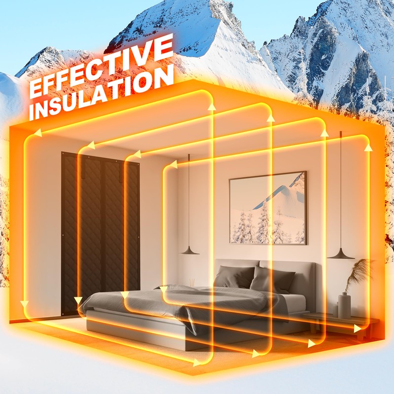 AGHITG Thermal Window Cover, 30" X 56" Window Insulation for