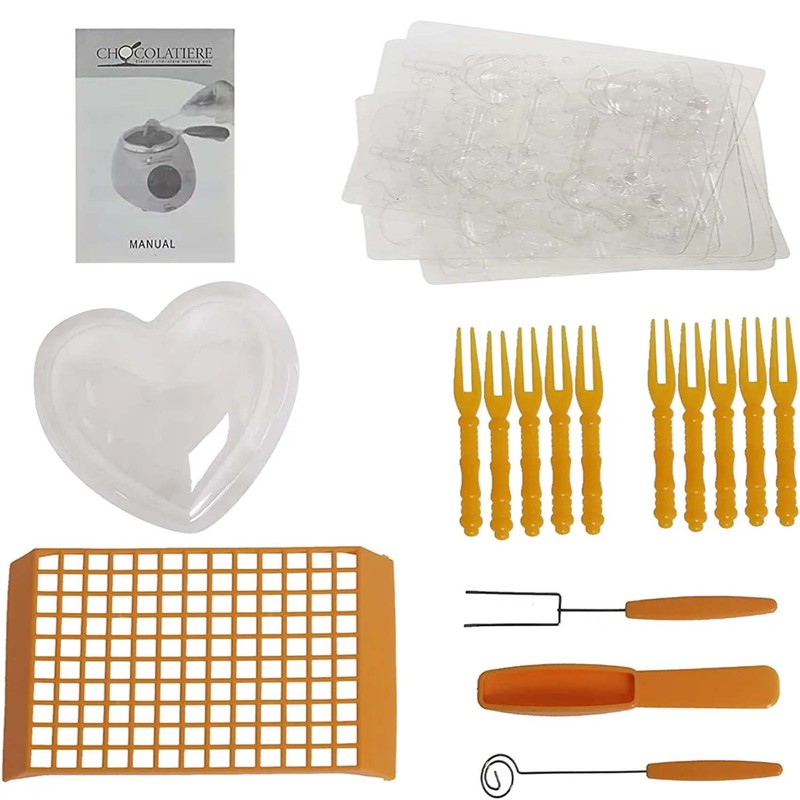 Chocolate Melting Pot Kit Heating Machine Electric Chocolate Tools Candy