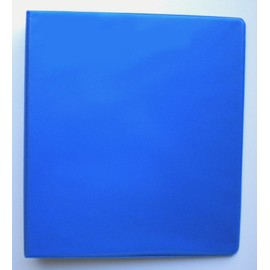 Royal Blue 3 Ring 1" View Binder 8.5 X 11