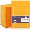 Bubble Mailers 4x8 Inch 50 Pack, Cushioned Bubble Mailers, Padded