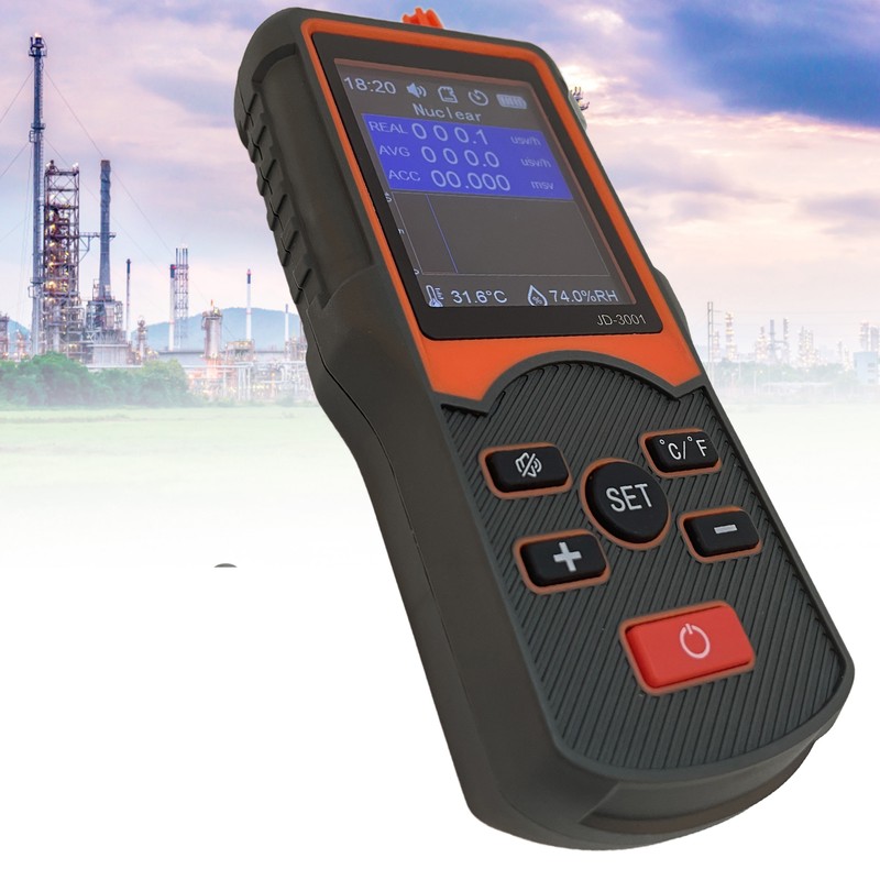 JD‑3001 Geiger Counter Nuclear Radiation Detector Monitor Portable Dosimeter Electromagnetic