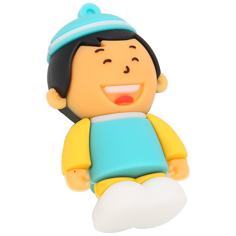 USB Flash Drive 16GB/32GB/64GB/128GB Cute Cartoon Boy Portable Storage Memory