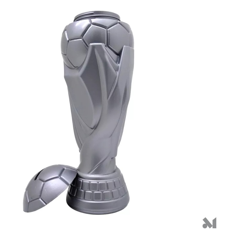 Farvisan 10 Pack Trofeo Copa Mundial Alcancía Vaso Fultbol 1.6l