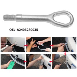 OTOTEC 1x Trailer Tow Hitch Compatible with Mercedes Sprinter 906 907, Compatible with Volkswagen Crafter 2E A2406280035 4416648 4500594 504025460