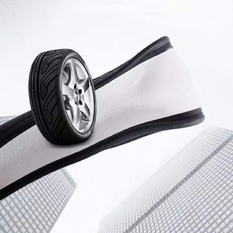 Premium Leather Steering Wheel Cover Compatible with Toyota Tacoma 4Runner