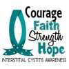 CafePress Courage Faith 1 IC Oval Car Bumper Sticker
