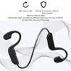 Bone Conduction Bluetooth Headset Memory Titanium Alloy Low Latency Adjustable