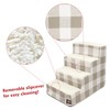 Majestic Pet Portable Pet Stairs | Soft Sherpa Steps Foam