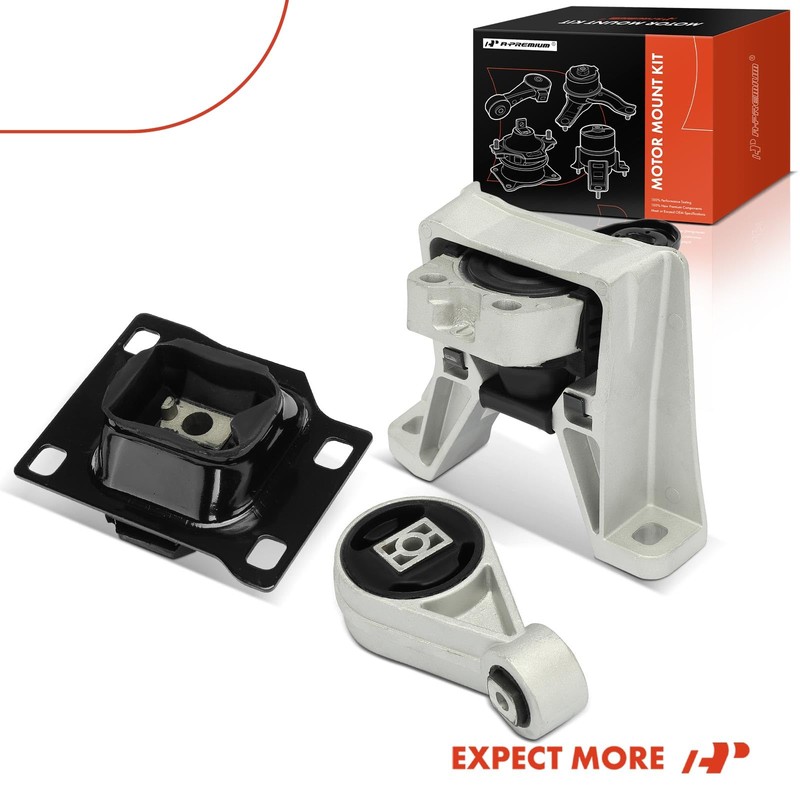 A-Premium 3PCS Engine Motor Mount Transmission Mount and Torque Strut