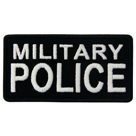 Military Police Military Police Glow in the Dark Iron/Sew on Embroidered Patch