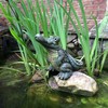 Toad Hollow Large Standing Gator Home & Garden Alligator Statue