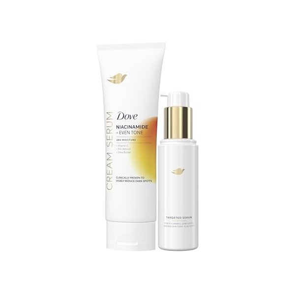 Dove Body Cream Serum with Niacinamide, Vitamin C, Pro-Retinol and