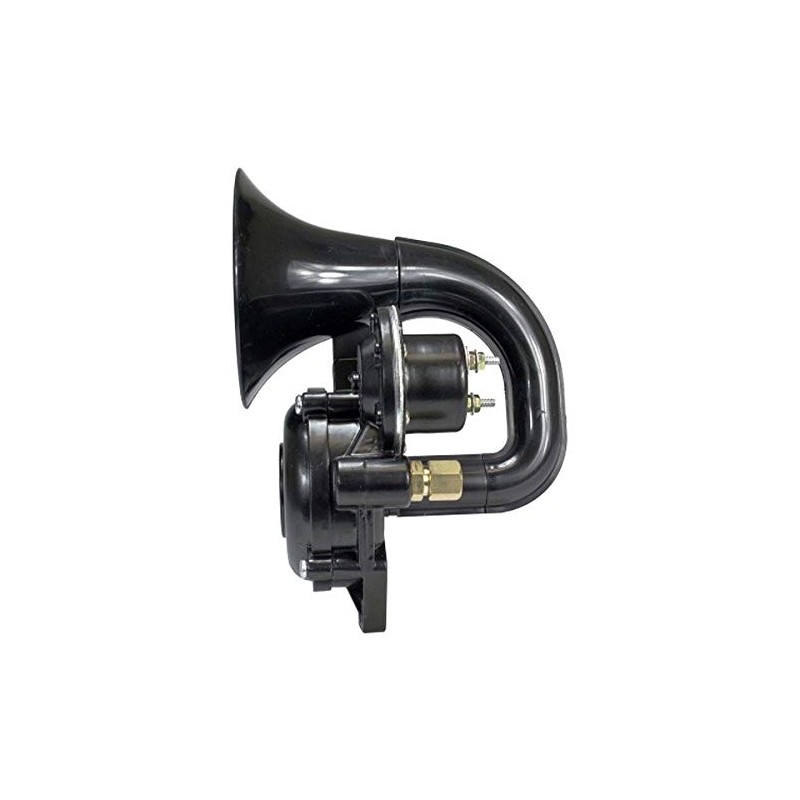 Hella 013410011 Horn Kit Bx Black Air 1-Tone 12/24V