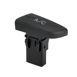 RASHION Air Conditioning Control Switch Replacement for Peugeot 107 Citroen C1 Toyota Aygo MK1 2005-2014 Black Push Button Manual Plastic