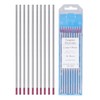 10PCS Set TIG Welding Tungsten Electrodes 1/8x6in Arc Welding Tungsten