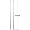 RUNCCI-YUN 4 pcs 7 Knots Telescopic Antenna, FM Radio Antenna,