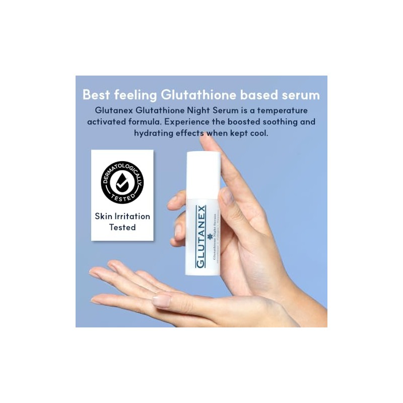 Glutanex™ Night Serum SUERO DE NOCHE/Antioxidación, Firmeza, Elasticidad, Nutrición/De Corea