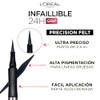 Delineador en Plumón, Infallible Precision Felt, Negro