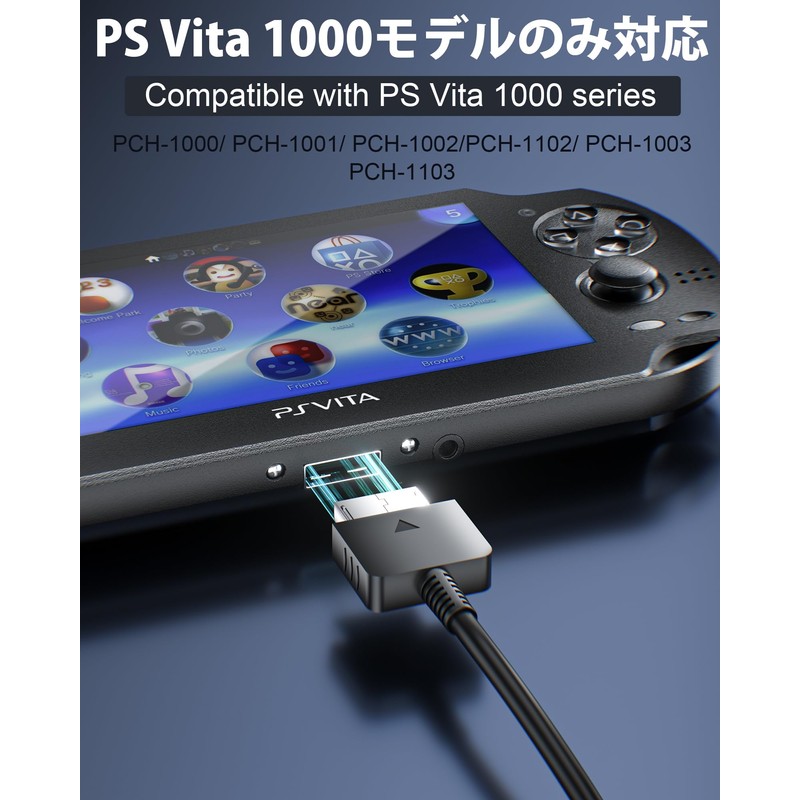 USB-C Female Charging Adapter for PS Vita 1000