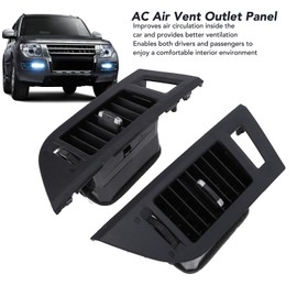 Car Dashboard Air Conditioning Vent Outlet for Pajero 4 Generation 2006 to 2021, Pair of AC Air Vent Outlet Panel, AC Vents