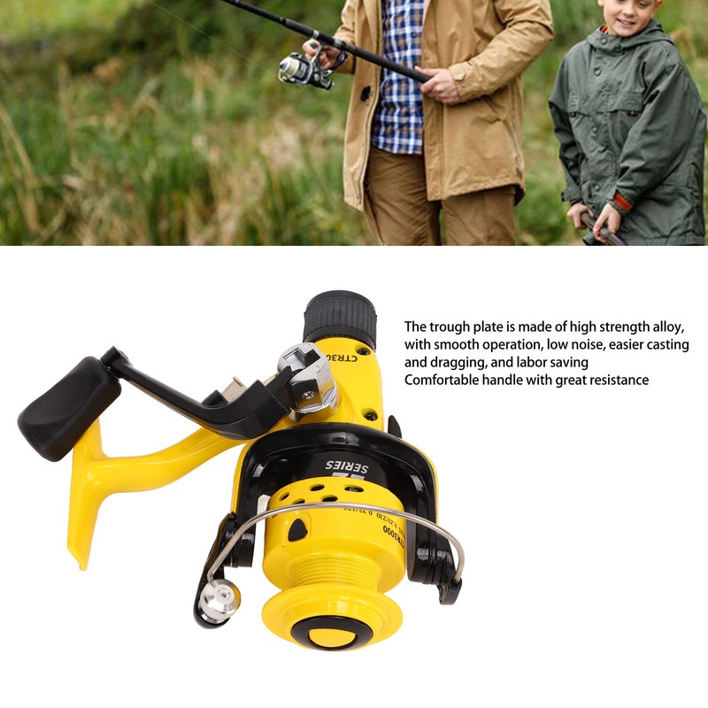 Fishing Reel Spinning Reel Rear 12 Axis Unloading Fishing Line