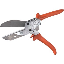 Original LÖWE Universal Scissors 3.305/HÜ with Long 75 mm Cutting Length and Lever Transmission – Versatile Scissors for Various Flat & Wide Materials Made of Wood, Plastic, Rubber, Leather, PVC