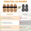 KOOLTAIL Anti Slip Dog Socks to Prevent Licking Paws,Dog Shoes