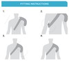 KEDLEY Shoulder Support Brace | Medical Grade Neoprene Compression Stabilising