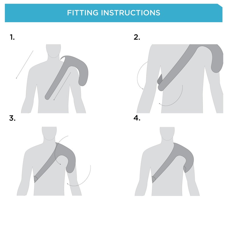 KEDLEY Shoulder Support Brace | Medical Grade Neoprene Compression Stabilising