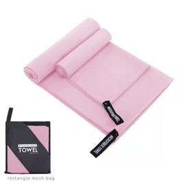 Microfibre Towel, TOPIND Quick Dry Sports Towel Fabric Ultra Absorbent Lightweight Antibacterial Sports Towel for Beach,Travel,Camping,Yogo,Swim,Hair,Pets,Car,Pilates,Men and Women