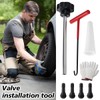Sandfren Car Tire Valve Quick Change Tool Kit, 13PCS Tyre