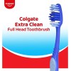Colgate Extra Clean Toothbrush Medium 6 Pack, Adult Bulk Soft