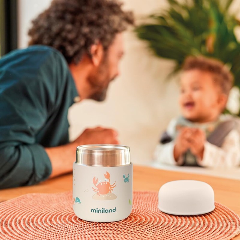 Miniland - Baby Thermos for Food 280 ml Made of