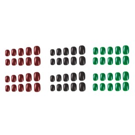 VIKIUIKI Instant Manicure - Easy Application Press On False Nails for Hassle-Free and Stylish Nail Designs (Short-A)