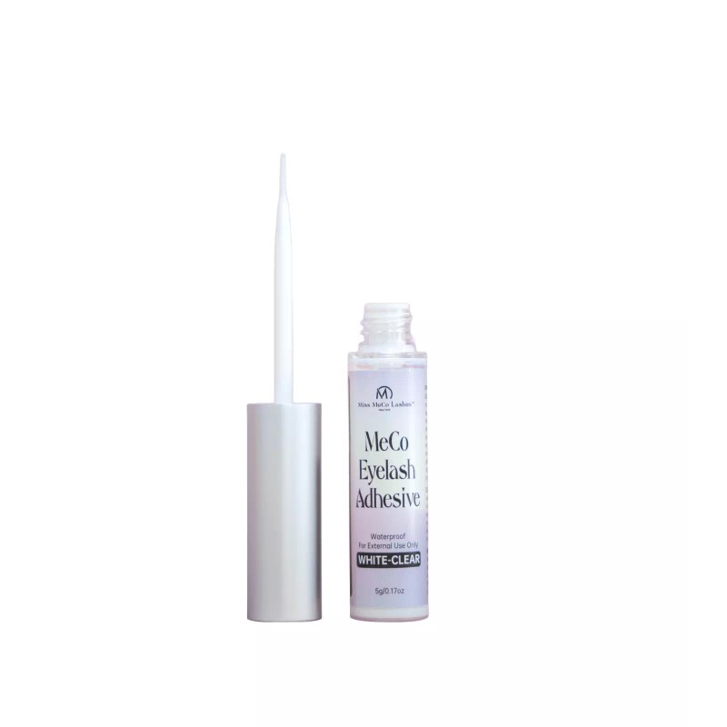 Miss MeCO Lashes Strip Lash Adhesive - Clear, 0.17oz.