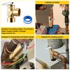 Gulfmew 30 PSI Pressure Relief Valve, 3/4" FNPT Female Inlet