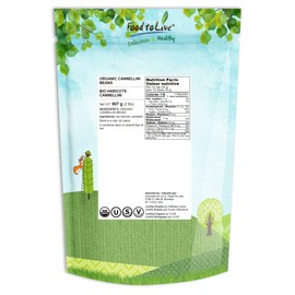 Food to Live Organic Cannellini Beans, 2 Pounds – Non-GMO, Dried White Kidney Beans, Sproutable, Vegan, Kosher, Bulk. Pre-Soak Needed. Rich in Fiber, Protein. Great for Minestrone Soup, Bean Salad.